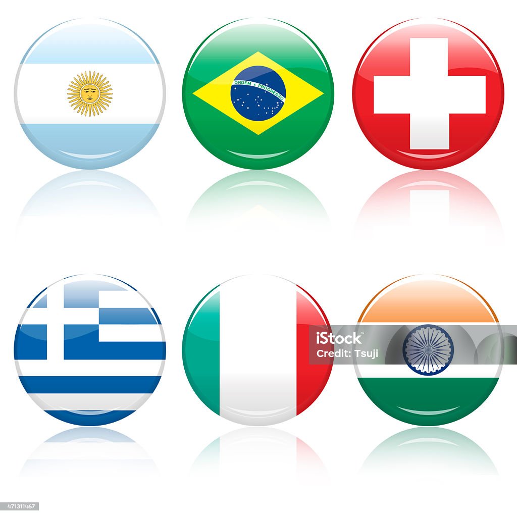 Bandeira mundo pins - Foto de stock de Alfinete royalty-free