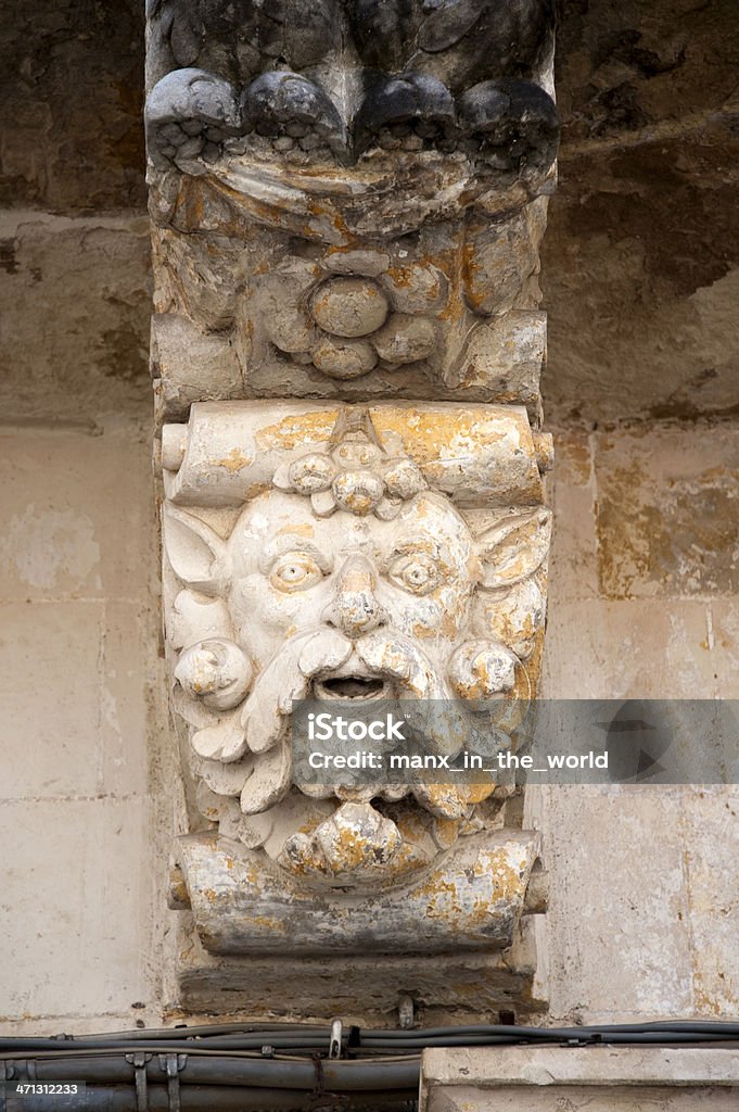 Baroque Entablement, Lecce, Italie - Photo de Balcon libre de droits