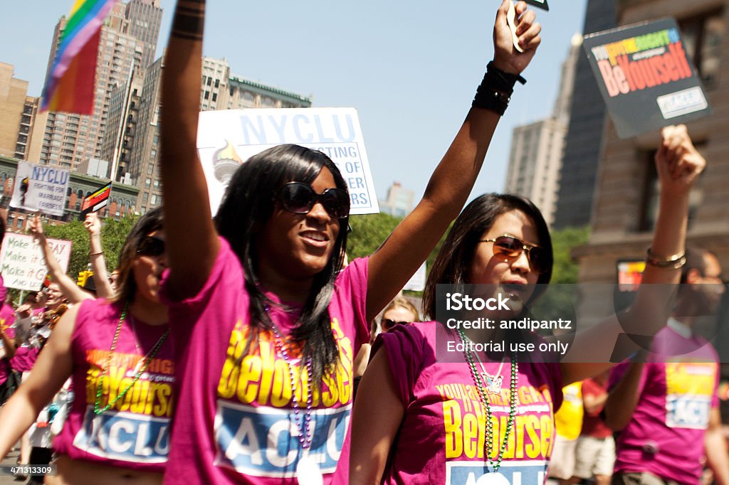 Orgullo Gay de Nueva York de marzo - Foto de stock de Activista libre de derechos