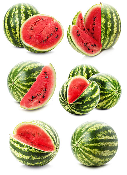 istock set of watermelons isolated on the white background 471314058