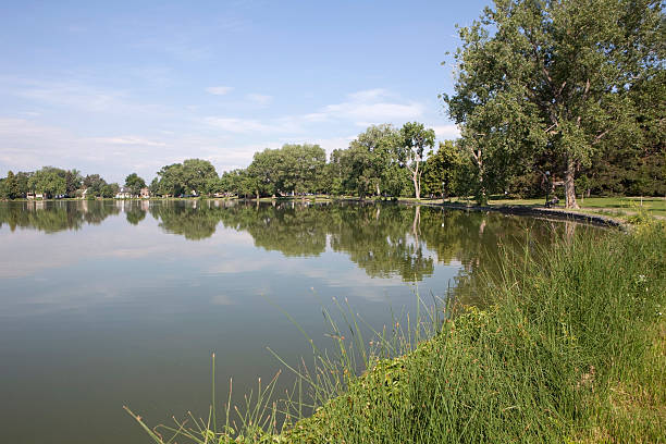 istock Smith Lake Reflections in Washington Park Denver Colorado 471314835