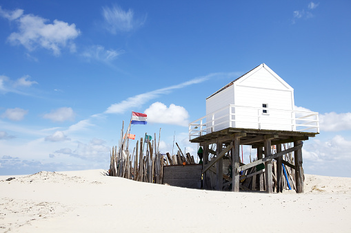 Caseta de playa en Vlieland photo