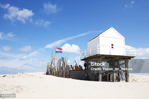 Cabana De Praia Em Vlieland - Fotografias de stock e mais imagens de Vlieland - Vlieland, Friesland, Verão