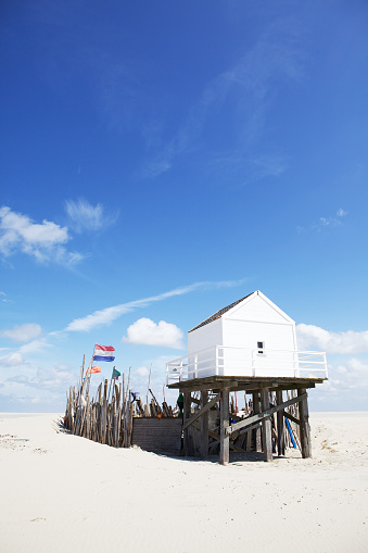 Caseta de playa en Vlieland photo