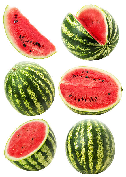 istock set of watermelons isolated on the white background 471315382