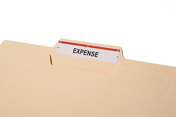 istock Close-up of manila folder labelled 