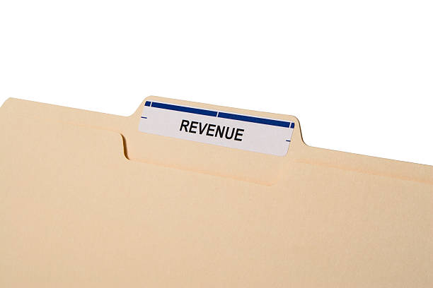istock Close-up of manila folder labelled 
