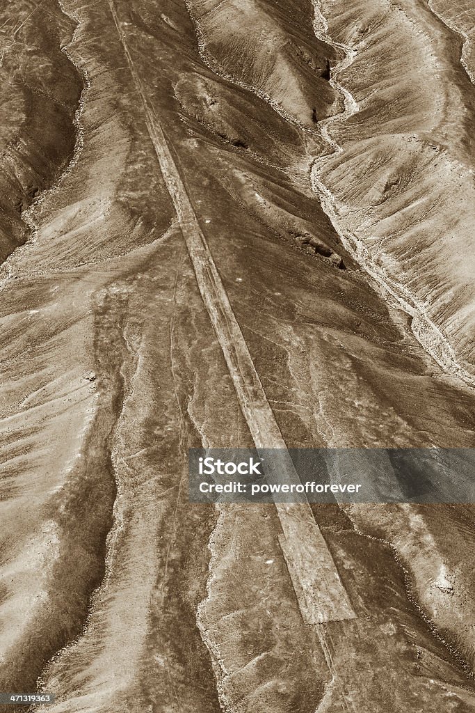 ナスカの地上絵-台形 - 5世紀頃のロイヤリティフリーストックフォト