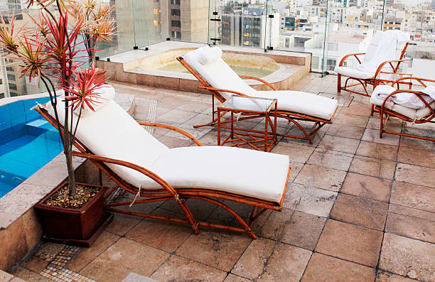 istock Rooftop Pool and Hot Tub 471319367