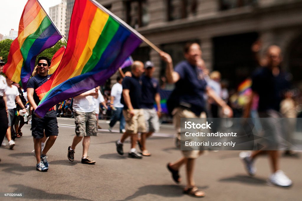 Orgullo Gay de Nueva York de marzo - Foto de stock de Evento Orgullo LGTBIQ libre de derechos