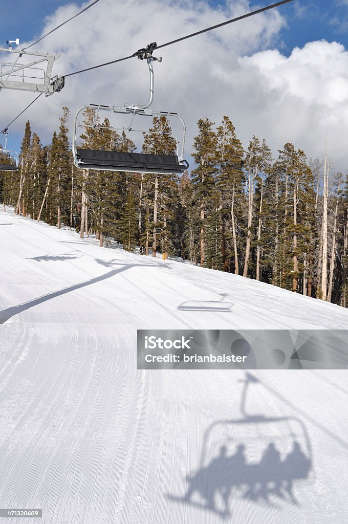 Cadeira de Ski Lift - Foto de stock de Atividades depois de esquiar royalty-free