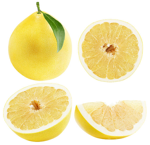 istock set of Pomelo or Chinese grapefruits 471321358