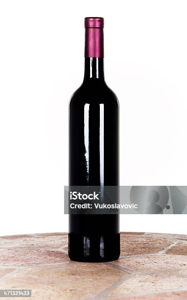Bottle Of Wine Stock Photo - Download Image Now - Alcohol - Drink, Bottle, Cut Out