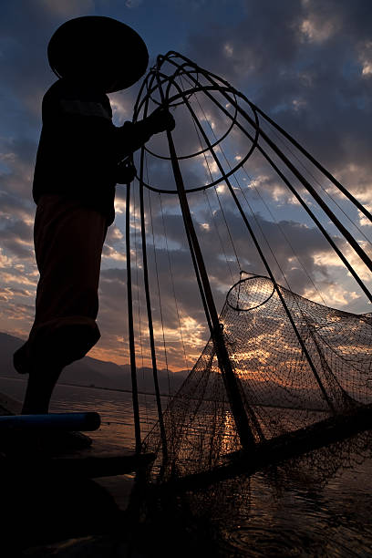 istock Fisherman on Inle lake, Myanmar 471321505