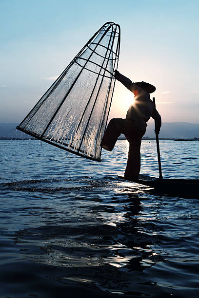 istock Fisherman on Inle lake, Myanmar 471321555