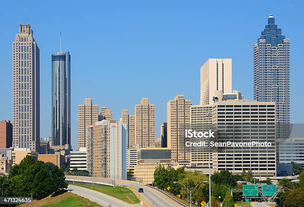 Downtown Atlanta Cityscape Stock Photo - Download Image Now - Atlanta - Georgia, Urban Skyline, Day