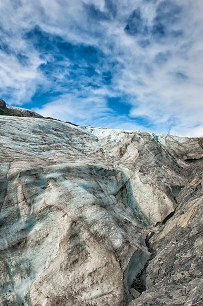 istock Mendenhall Glacier on sunny cloudy sky 471325604