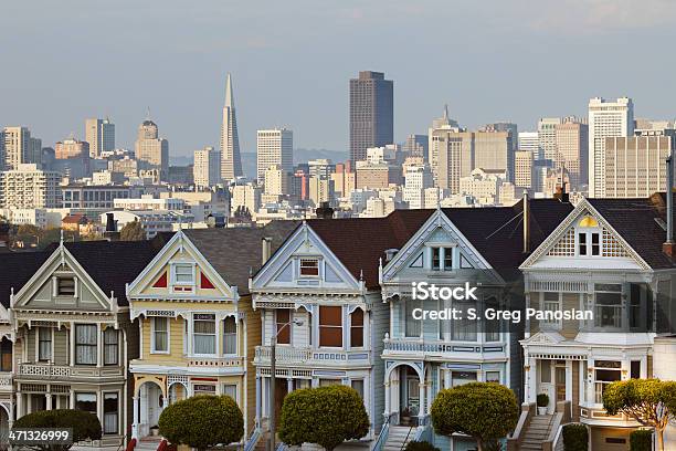 San Francisco Wiktoriańskich Architektura - zdjęcia stockowe i więcej obrazów Architektura - Architektura, Bez ludzi, Budynek z zewnątrz