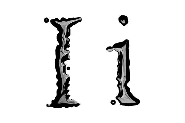 Lowercase I Ink Image 300+ Capital And Lowercase Letter I Stock Photos, Pictures & Royalty ...