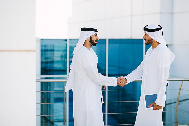 istock Arab Businessmen Shaking Hands. 471332850