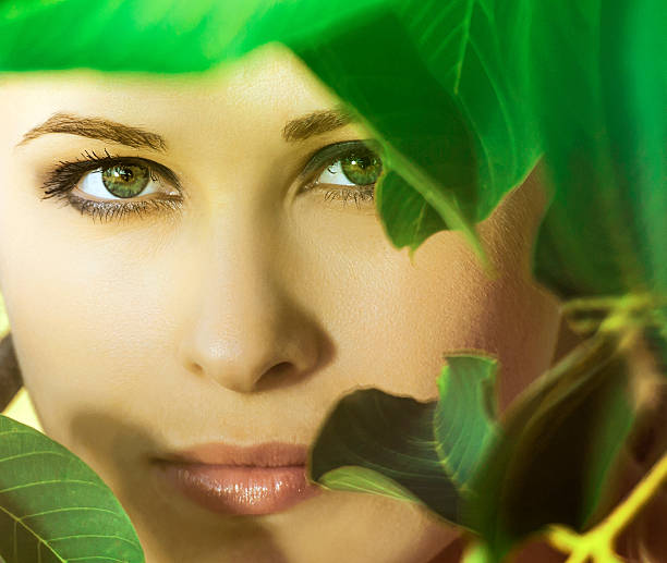 istock beautiful woman in nature 471336298