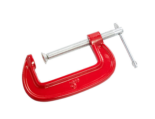 istock Red "C" clamp 471337021
