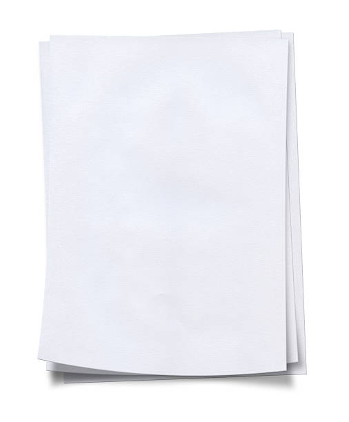 blank бумаги - paper blank white page стоковые фото и изображения