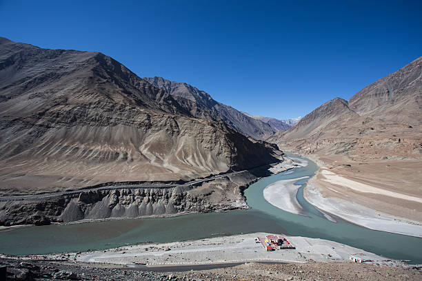 istock Confluence of Zanskar and Indus rivers 471340136