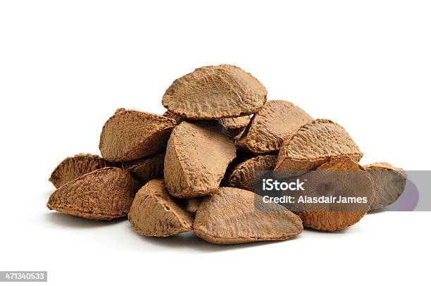 Brazil Nuts Stock Photo - Download Image Now - Arrangement, Brazil Nut, Brown