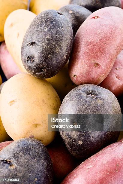 Batata Peruana - Fotografias de stock e mais imagens de Alimentação Saudável - Alimentação Saudável, Amontoar, Batata Crua