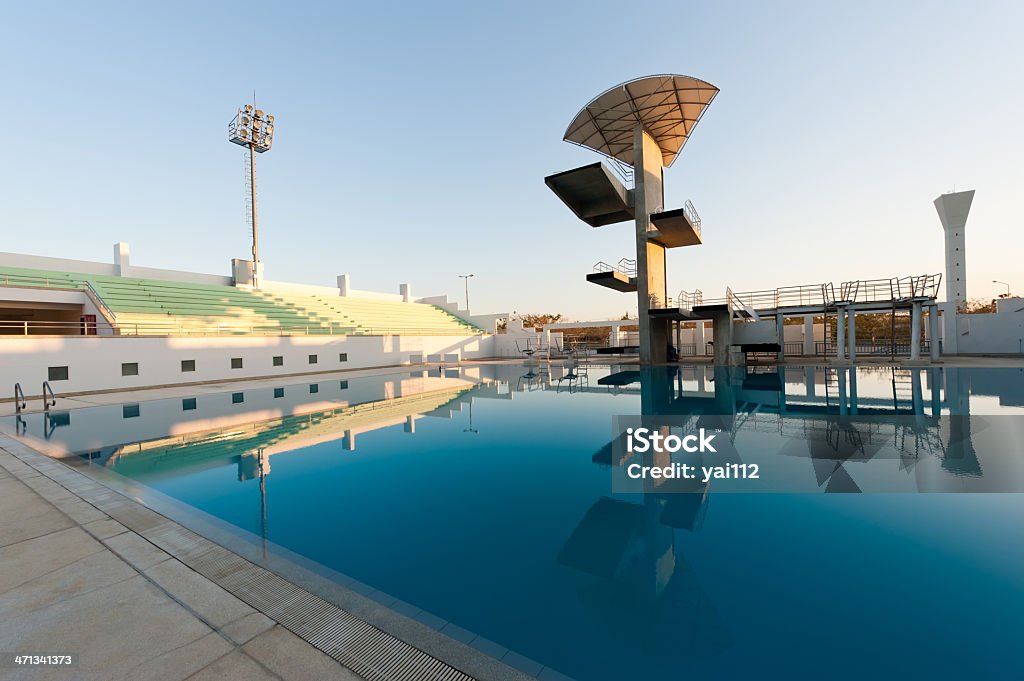 - Diving board - Lizenzfrei Sprung - Wassersport Stock-Foto