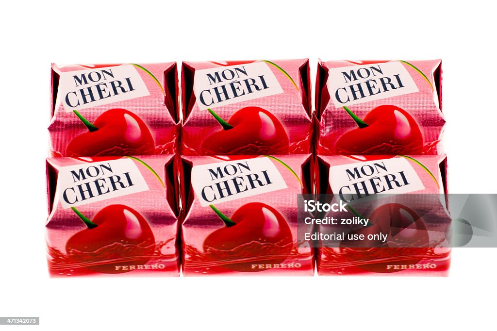 Mon Cheri Chocolate Stock Photo - Download Image Now - Chocolate