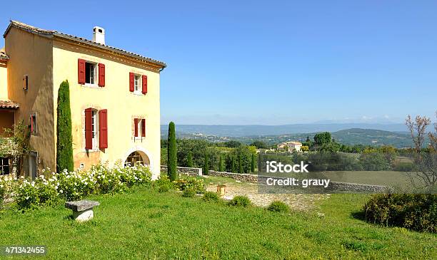 Una Bastide Del Luberonfrancia - Fotografie stock e altre immagini di Casa - Casa, Francia, Provenza-Alpi-Costa Azzurra