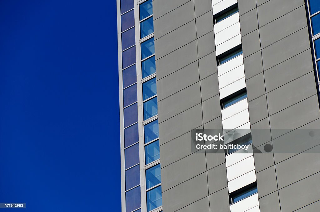 Architecture Modern business building. Converted from Nikon RAW. Architectural Feature Stock Photo