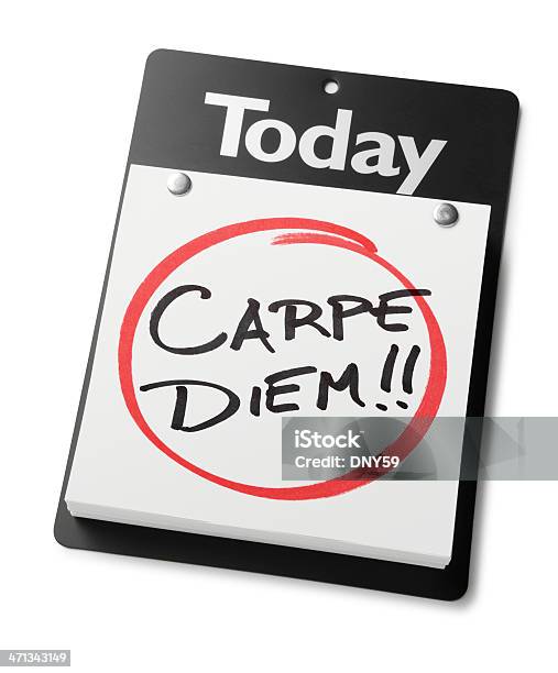 Carpe Diem Stockfoto und mehr Bilder von Buch - Buch, Clipping Path, Fotografie