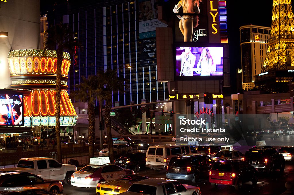 Las Vegas traffico - Foto stock royalty-free di Las Vegas