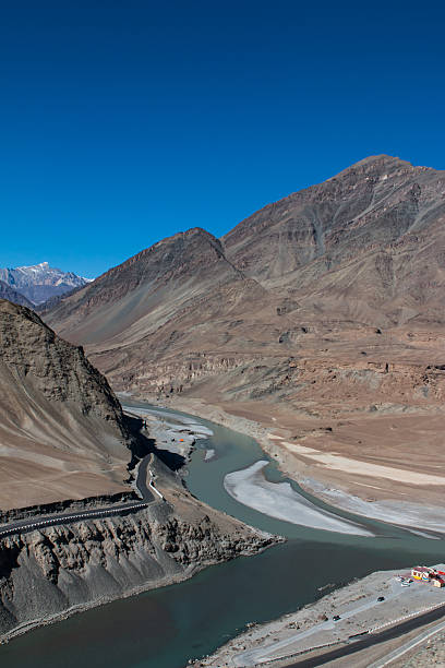 istock Confluence of Zanskar and Indus rivers 471344740