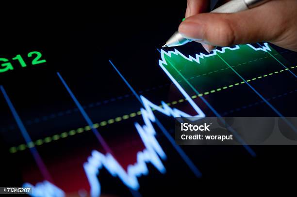 Rynku Analizować - zdjęcia stockowe i więcej obrazów Giełda - Giełda, Zielony kolor, Dane giełdowe