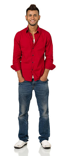 istock Laughing Young Man, Full-Length Portrait 471345672