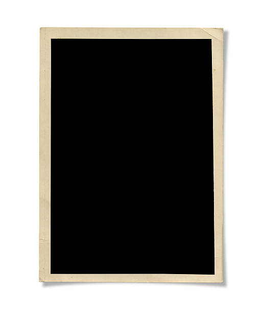 A blank chalkboard on a white background Blank photo. 20th century style photos stock pictures, royalty-free photos & images