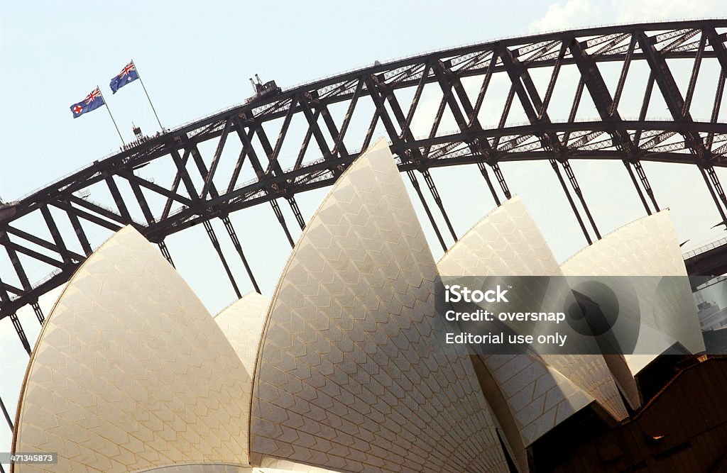 Australian tetto e ponte - Foto stock royalty-free di Australasia