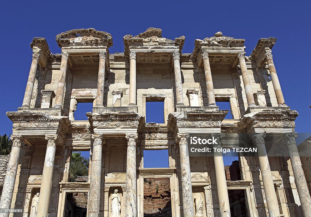 Bibliothèque de Celsus - Photo de Bibliothèque libre de droits