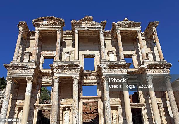 Photo libre de droit de Bibliothèque De Celsus banque d'images et plus d'images libres de droit de Bibliothèque - Bibliothèque, Antique, Architecture