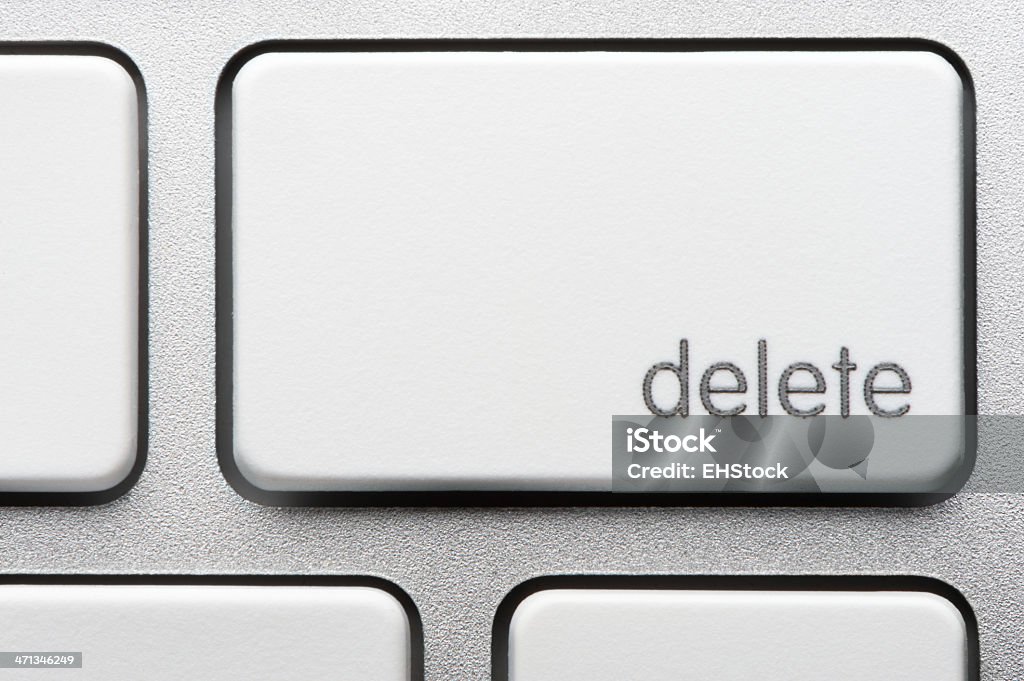 Delete Button Computer Computer Keyboard Delete Key Stock Photo - Download Image Now - Delete ...
