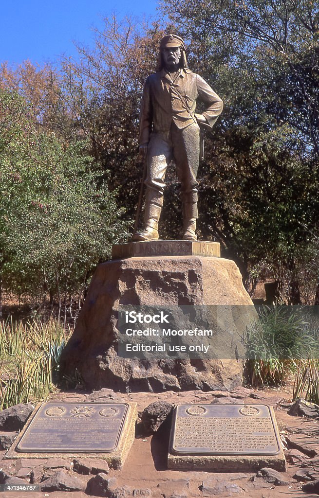 David Livingstone Monument Simbabwe - Lizenzfrei David Livingstone - Forschungsreisender Stock-Foto