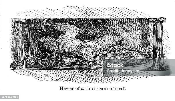 Vetores de Collieryabaixo Do Solo Em Mina De Carvão De 1862 Magazine e mais imagens de Claustrofobia