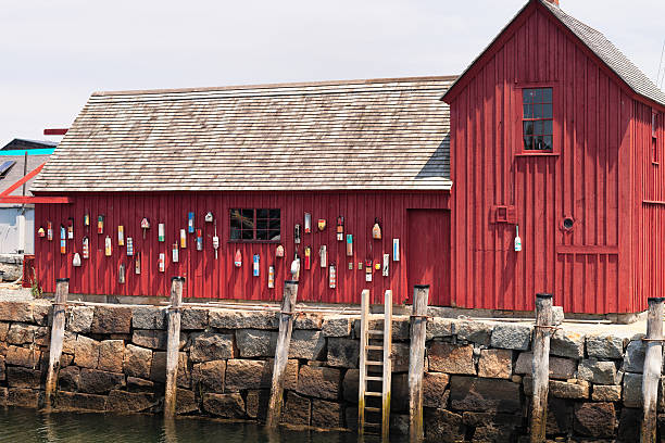 istock Fishing Shack, Inner Harbor, Rockport, MA 471347885