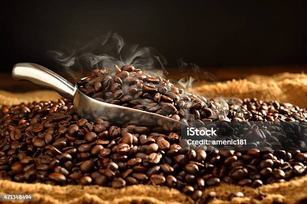 Coffee Beans Stock Photo - Download Image Now - 2015, Agriculture, Aromatherapy