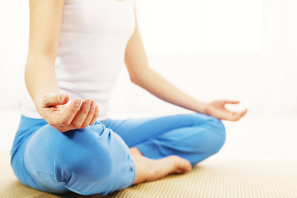 istock Yoga at home 471348661