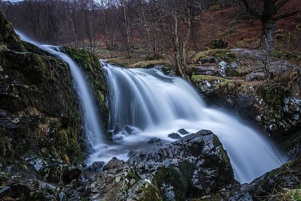 istock Beautiful Smooth Flowing Waterfall Aira Beck Lake District. 471349768